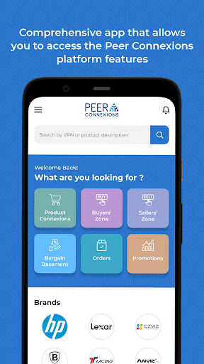 Android application Peer Connexions screenshort