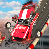 Beam Drive Car Crash & Ramp Car Jumping Stunt 2021