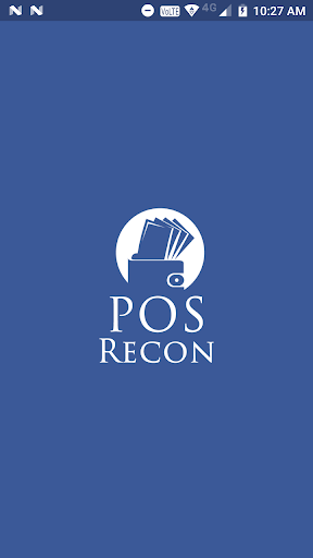 Android application POS Reconciliation screenshort