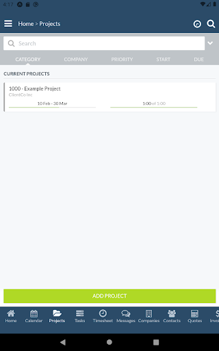 ProWorkflow Screen 3