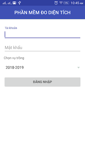 Android application Đo diện tích MDVD screenshort