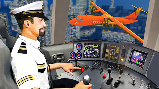 Plane Pilot Flight Simulator apkpoly screenshots 3