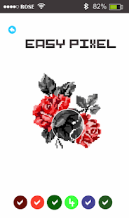 Rose Flowers Pixel Art - Paint By Number 1.7 APK screenshots 7