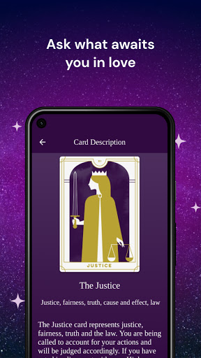 Android application Daily Tarot screenshort