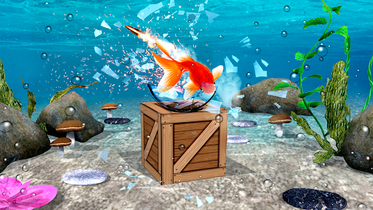 행복한 물고기 : 병 사수 게임 2020