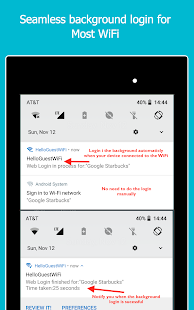 WFi Web Login स्क्रीनशॉट