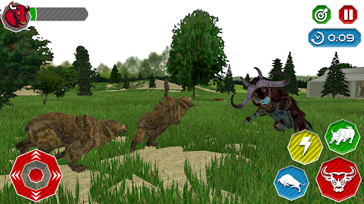 Angry Bull Sim Cow Survival 3D
