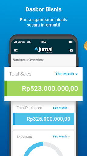 Android application Jurnal - Accounting Software screenshort