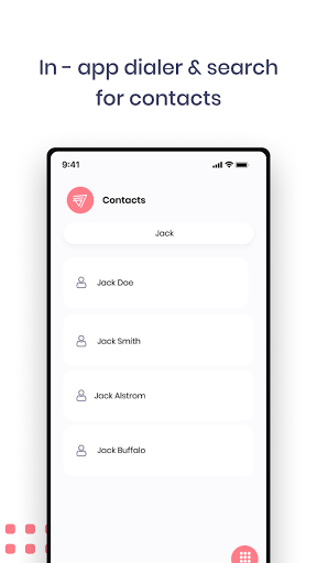 Salestrail - Call log&analysis Screen 3