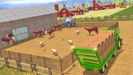 Modern Farming Simulation Game Screenshot