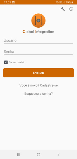 Android application Global Integration screenshort