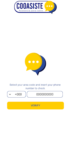 Android application Cooasiste screenshort