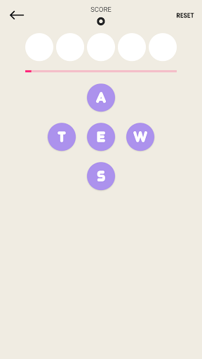 Five Letters Screen 3