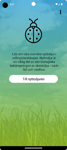Android application Nyttodjur screenshort