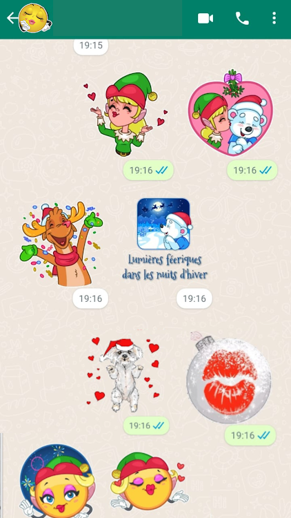 Christmas Stickers WASticker - 1.4.0 - (Android)