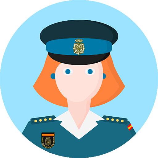 Test Policía Nacional CNP logo