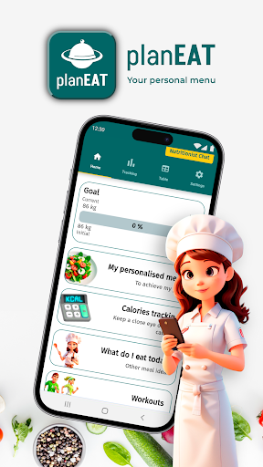 Android application PlanEAT - Healthy & easy diet screenshort
