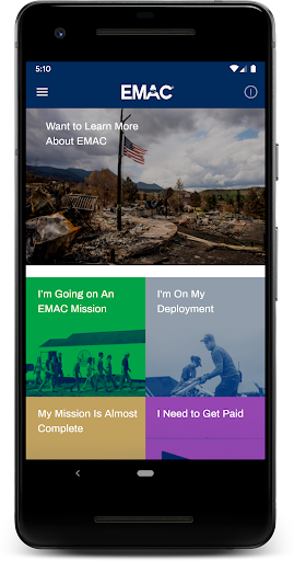 Android application EMAC screenshort