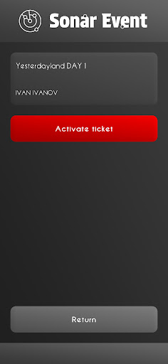 SonarEvents Scanner Screen 3