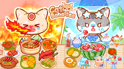 Cat Boba Tea: Food ASMR Master 27