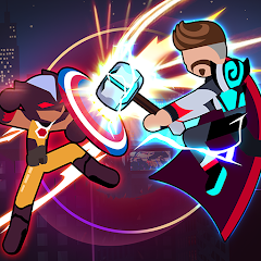 Stickman Heroes Fight - Super Stick Warriors Mod apk скачать последнюю версию бесплатно