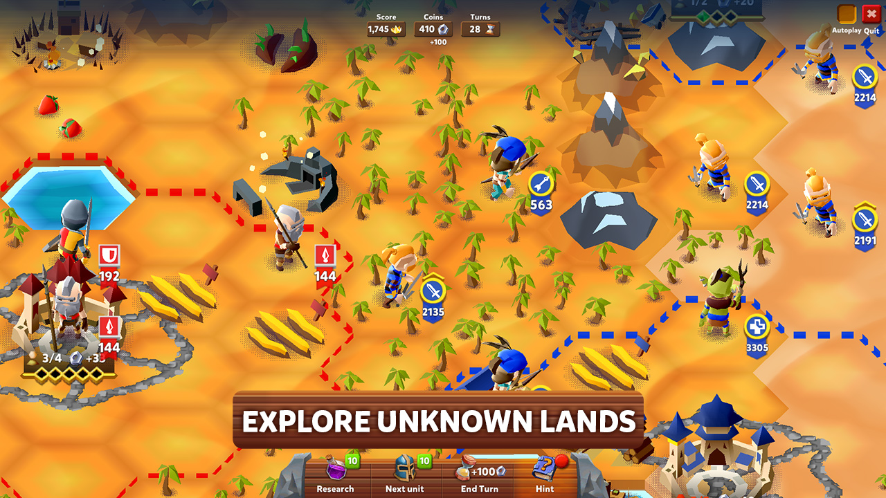 Hexapolis: Turn Based Civilization Battle 4X Game 