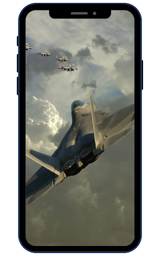 Android application Fighter Jet Wallpapers screenshort