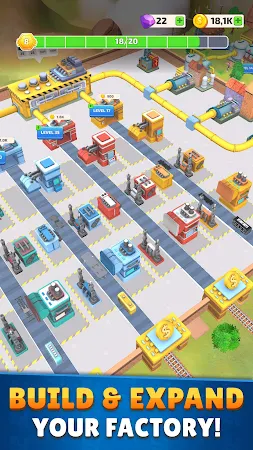 Game screenshot Train Factory : Idle Tycoon mod apk