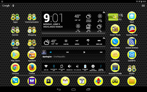 LC Yellow Sphere Theme