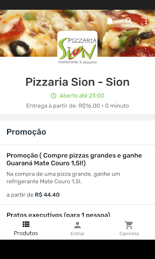Pizzaria Sion Screen 3