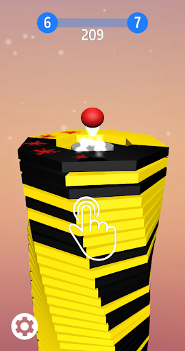 ball lucklly crush ball jump