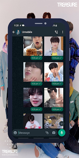 Jae Hyuk Animated WASticker Screen 2