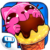 Ice Cream Cats - Cute Funny Kittens Puzzle Game icon