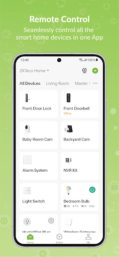 Android application ZSmart screenshort