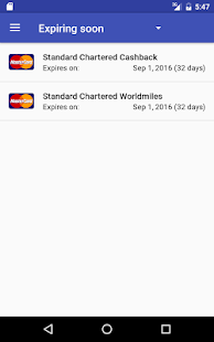 Credit Card Manager Pro Tangkapan layar