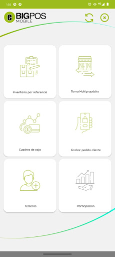 BIGPOS Mobile Screen 2