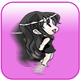 Happy Girl Jump icon