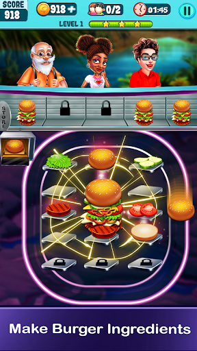 Food Merge - Idle Clicker Game Screen 2
