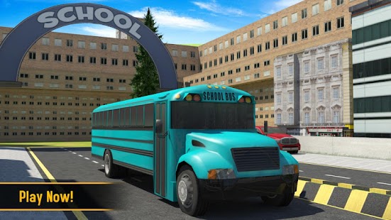 School Bus 3D Screenshot