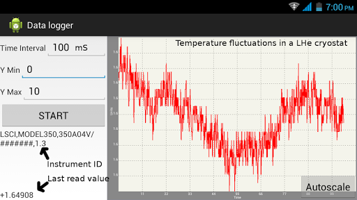 IEEE 488.2 SCPI data logger Screenshot 2 - AppWisp.com