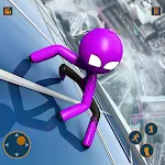 Cover Image of Download Flying Spider Stickman Hero 3D  APK