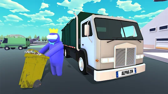 Rainbow Friends Garbage Truck