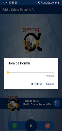 Web Rádio Cristo Poder Alfa Screen 2