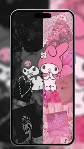 My Melody and Kuromi Wallpaper