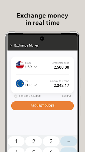 Itaú Global Wallet Screen 2