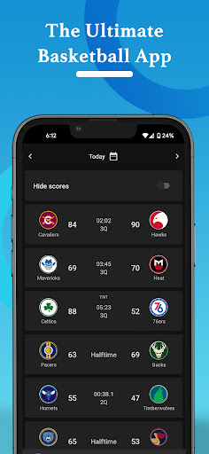 Android application Swish - NBA Scores & More screenshort