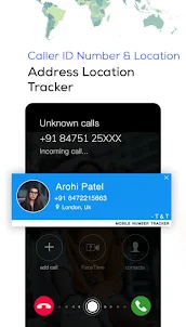 Caller ID Number and Location