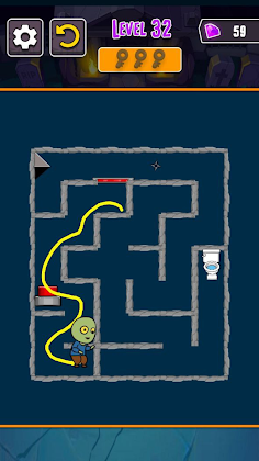 Maze Escape : Crazy Zombie - Screenshot 4