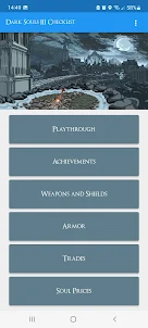 Checklist for Dark Souls III