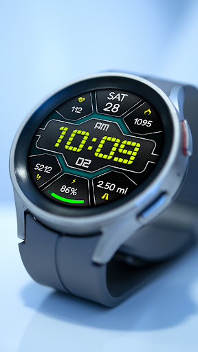 Digital Pulse URX12 Watch face screenshot 4
